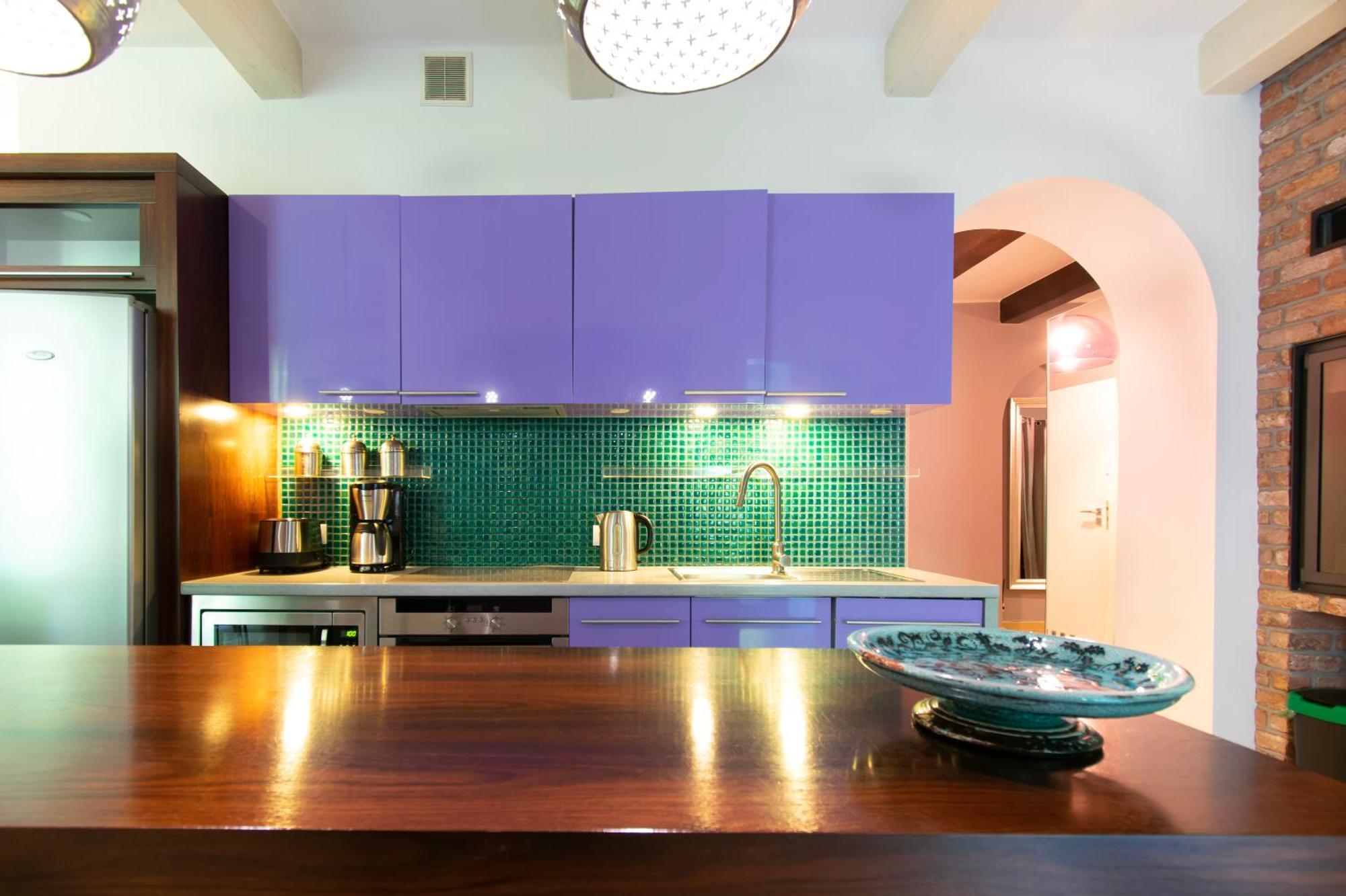 Spacious 3Br Apartment With Ac In Living Room, 2 Balconies 克拉科夫 外观 照片